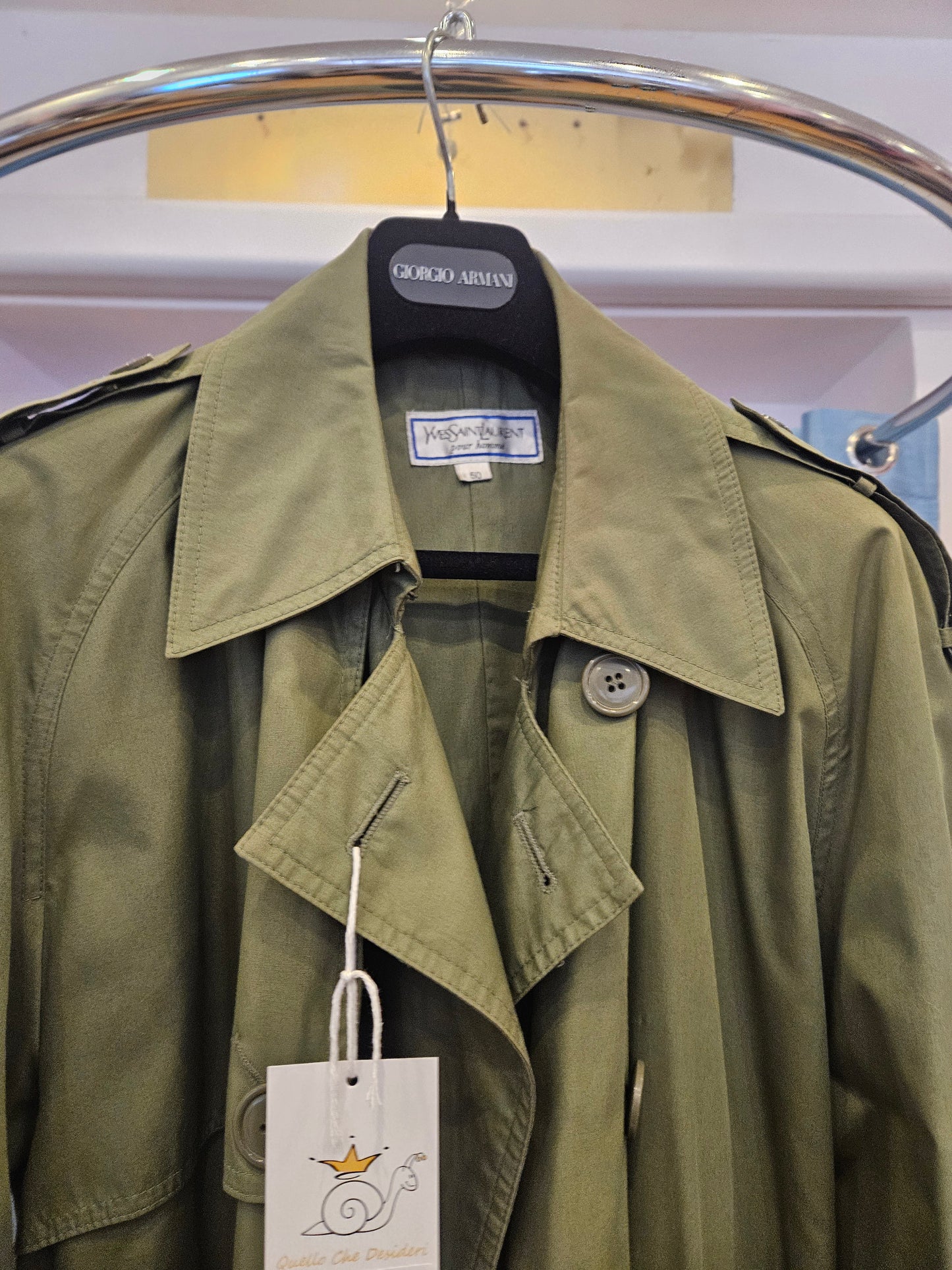 Trench Yves Saint Laurent tg 50