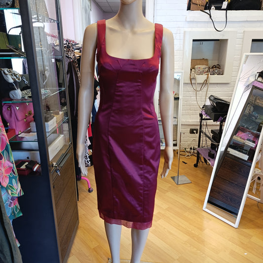 Abito Dolce&Gabbana tg 40 bordeaux