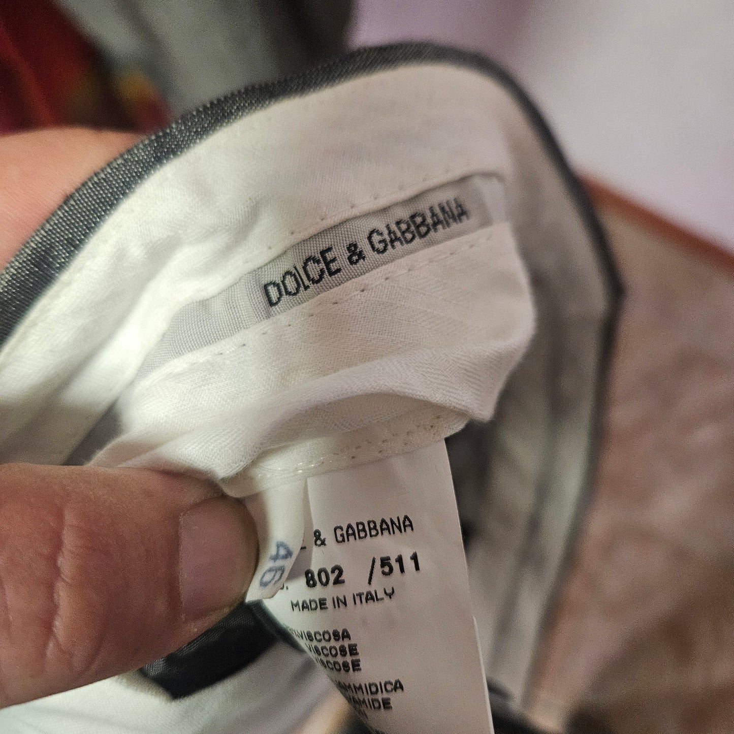 Completo uomo Dolce&Gabbana tg 46