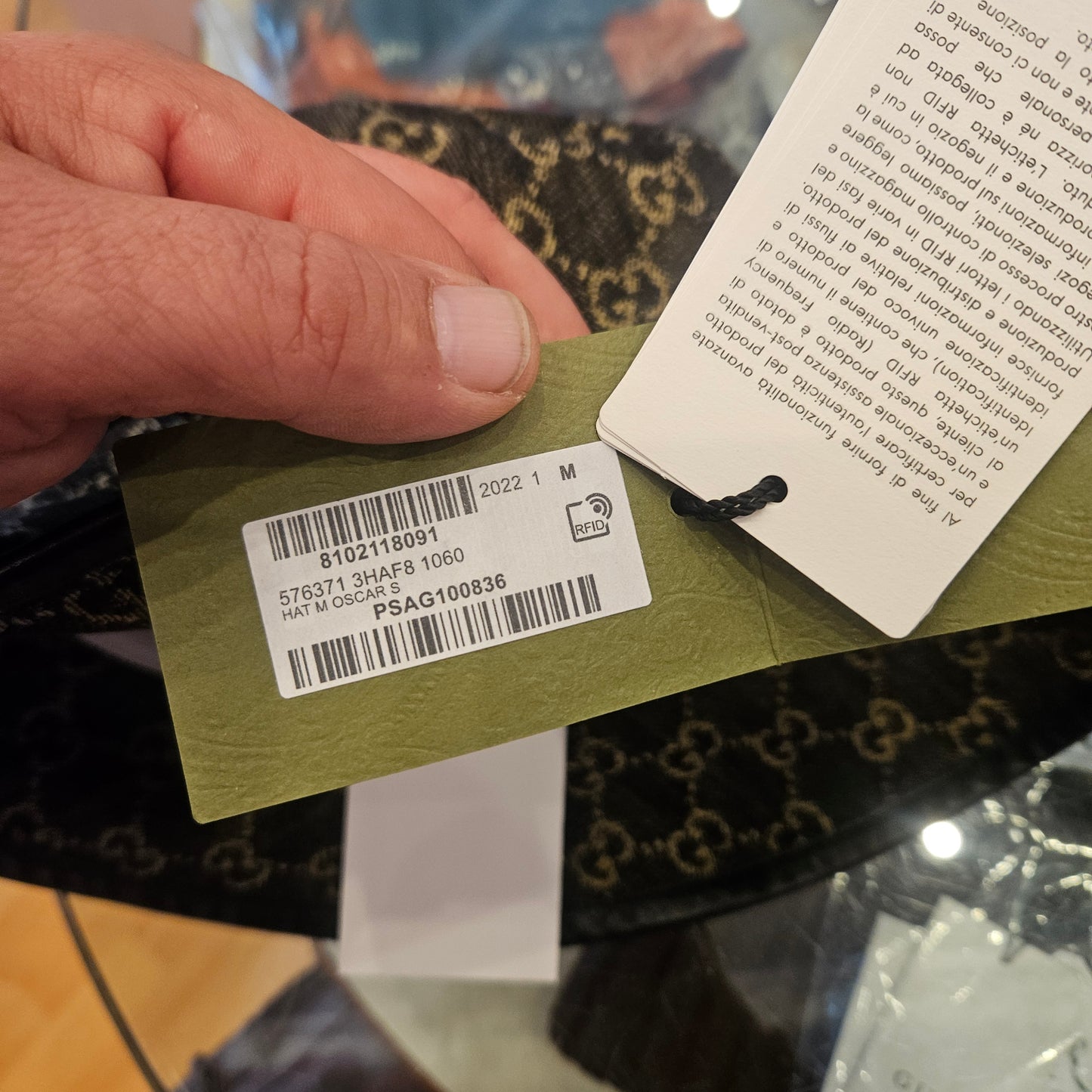 Berretto Gucci tg M nuovo