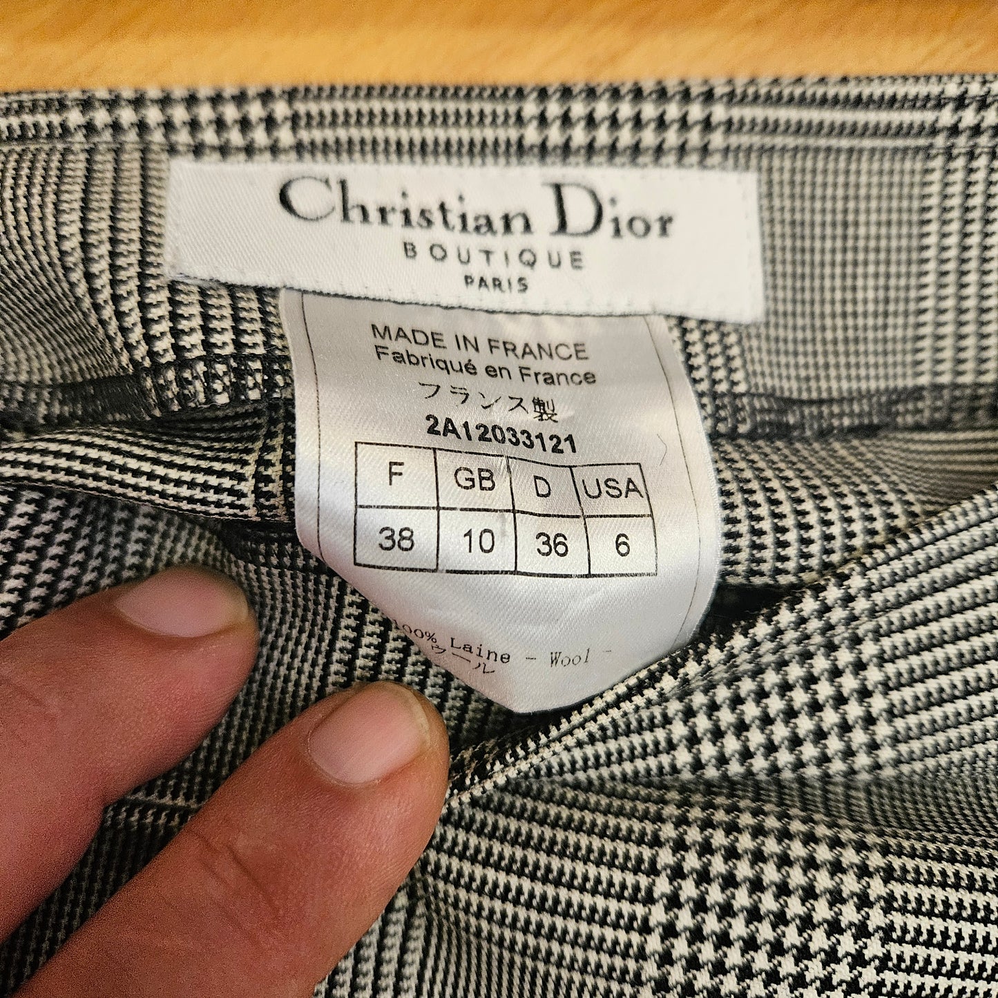 Mini gonna Dior tg 40