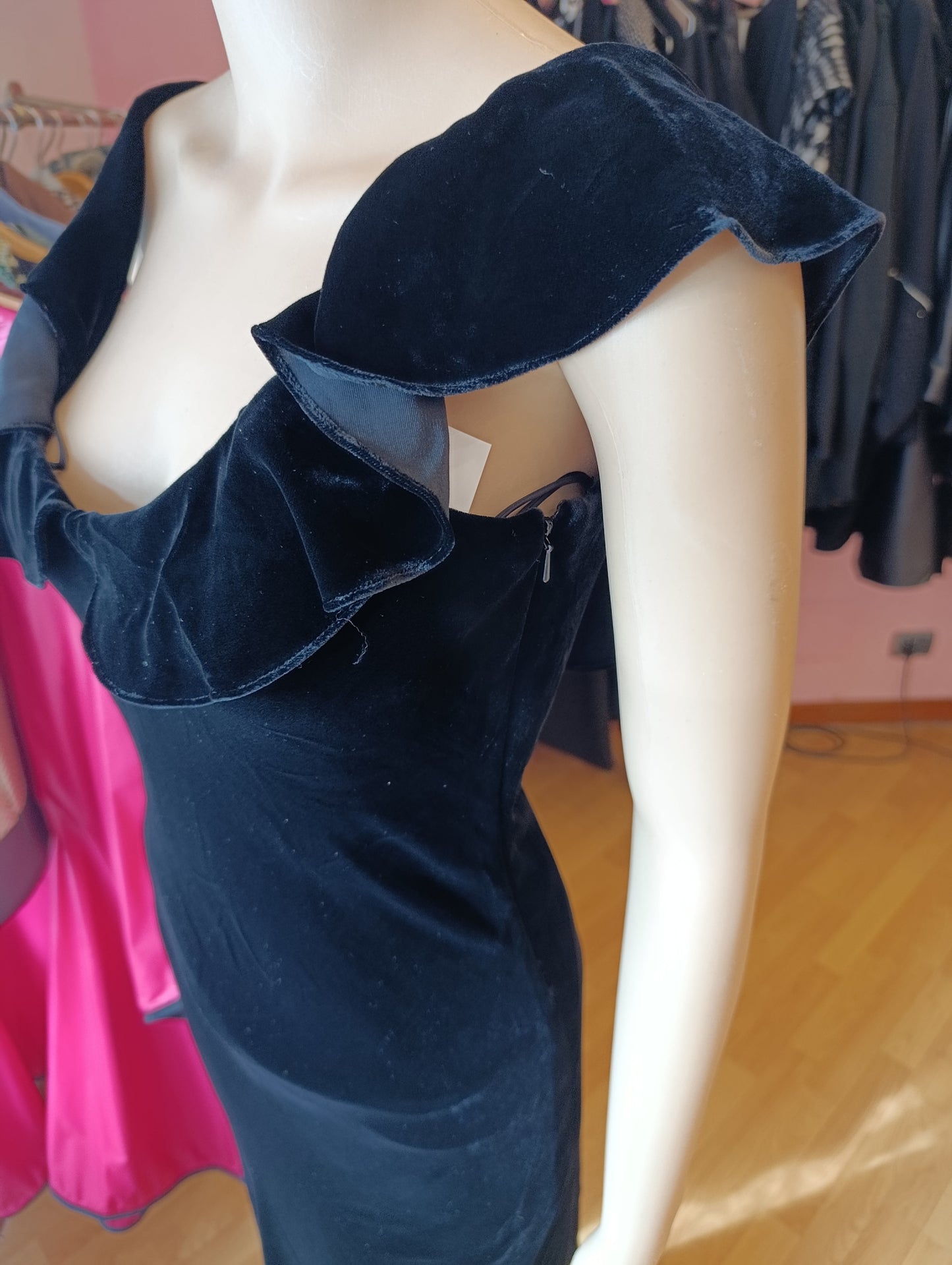 Abito Ralph Lauren tg 6 in velluto