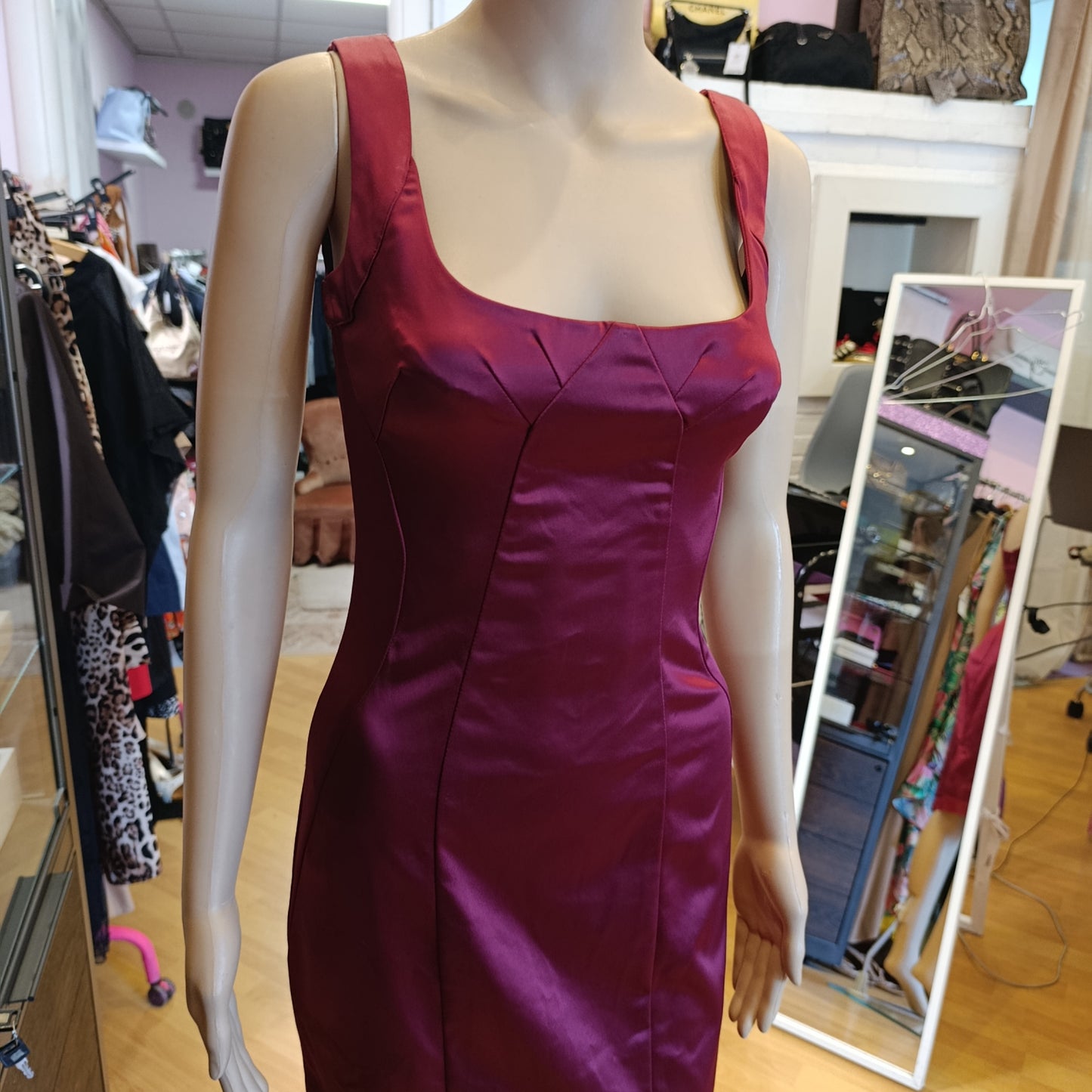 Abito Dolce&Gabbana tg 40 bordeaux