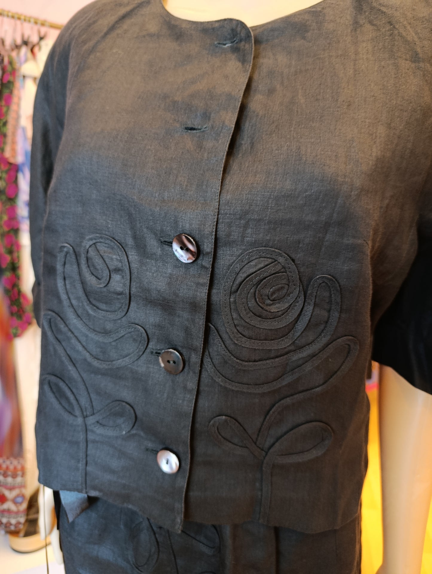 Tailleur laura Biagiotti tg 46 nero