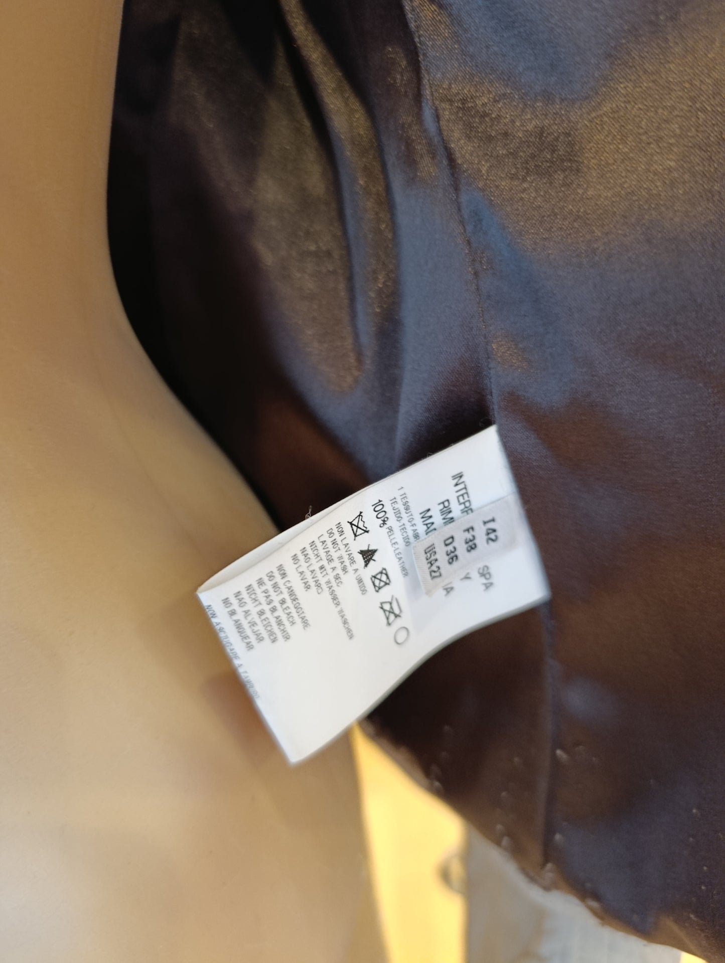 Giacca Marras tg 42 in pelle