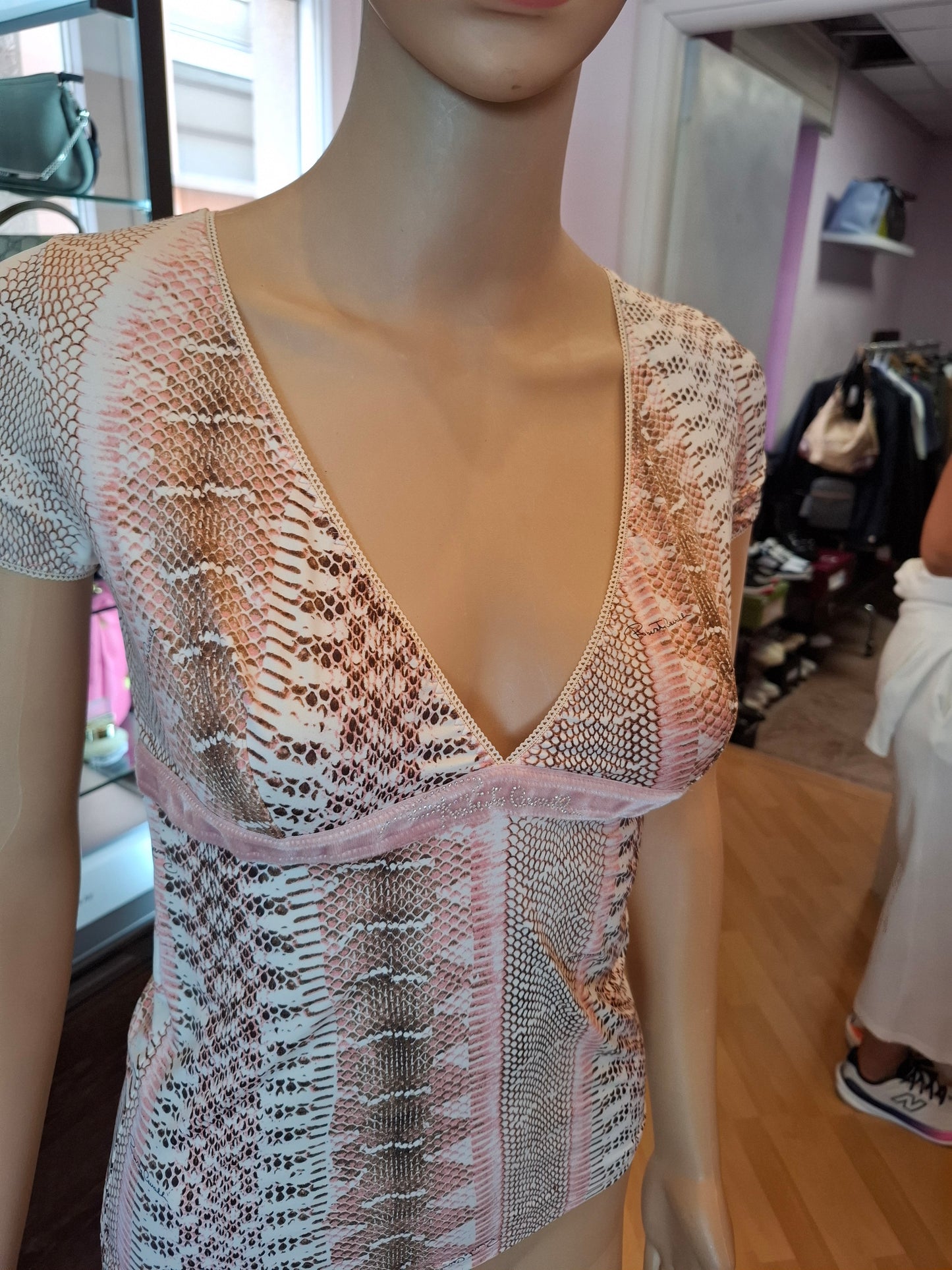 Top roberto cavalli tg 42