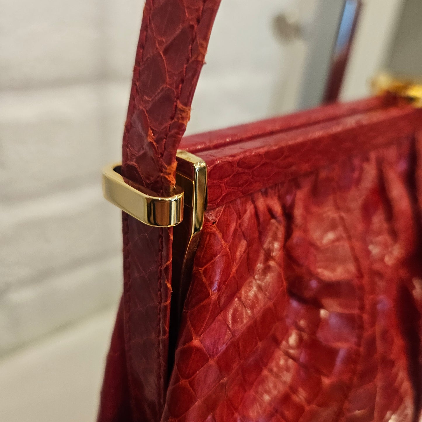 Tracollina vintage Ferragamo