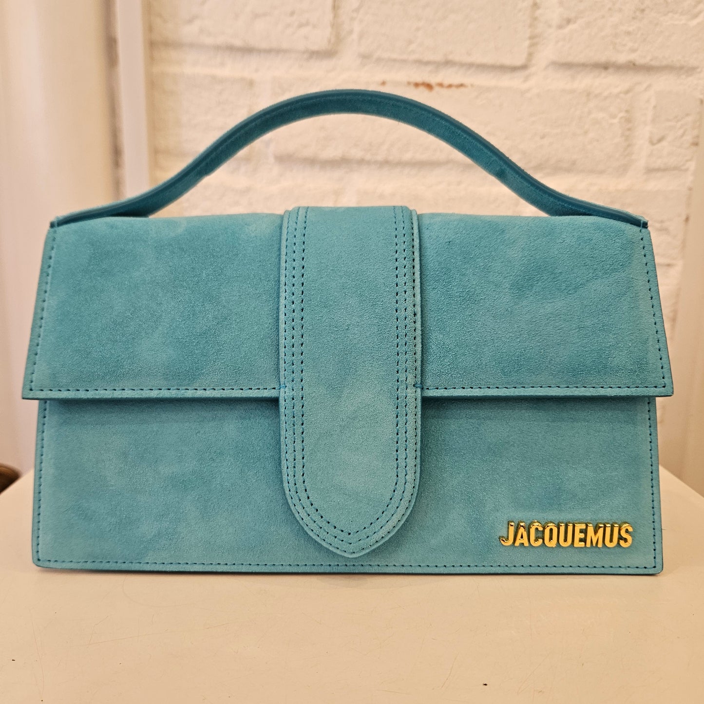 Jacquemus Le Bambino in suede