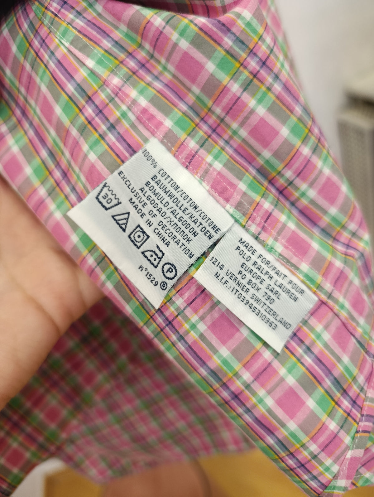 Camicia Ralph Lauren tg M a quadri