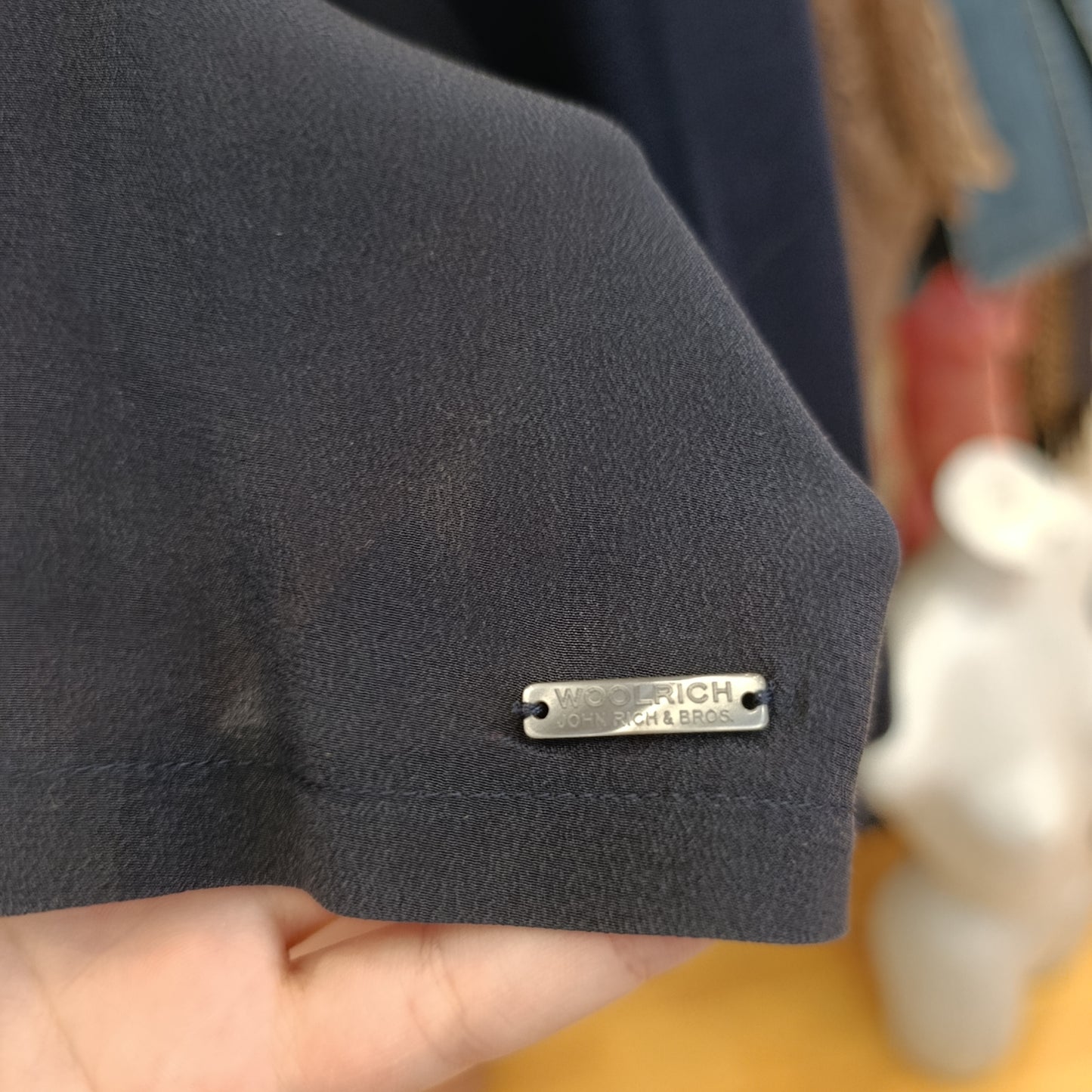 Camicia Woolrich tg L blu notte