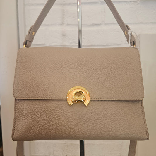 Borsa Coccinelle beige con tracolla