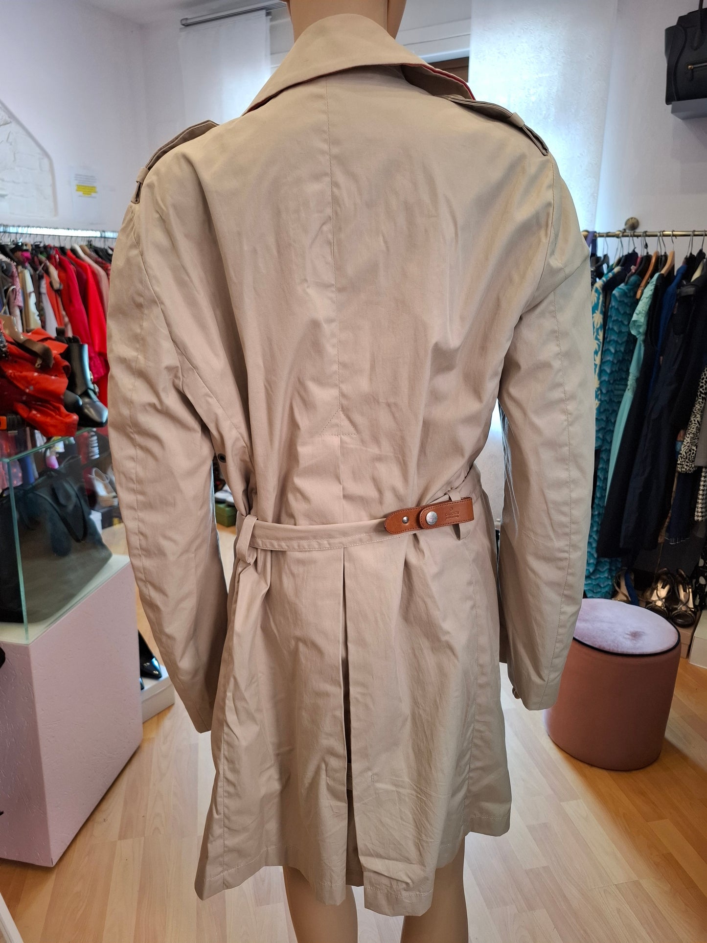 Trench Gucci tg 46 beige