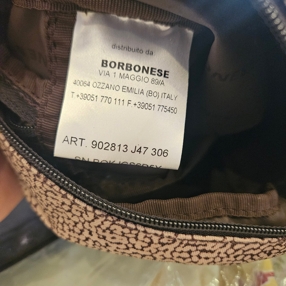 Pochette Borbonese