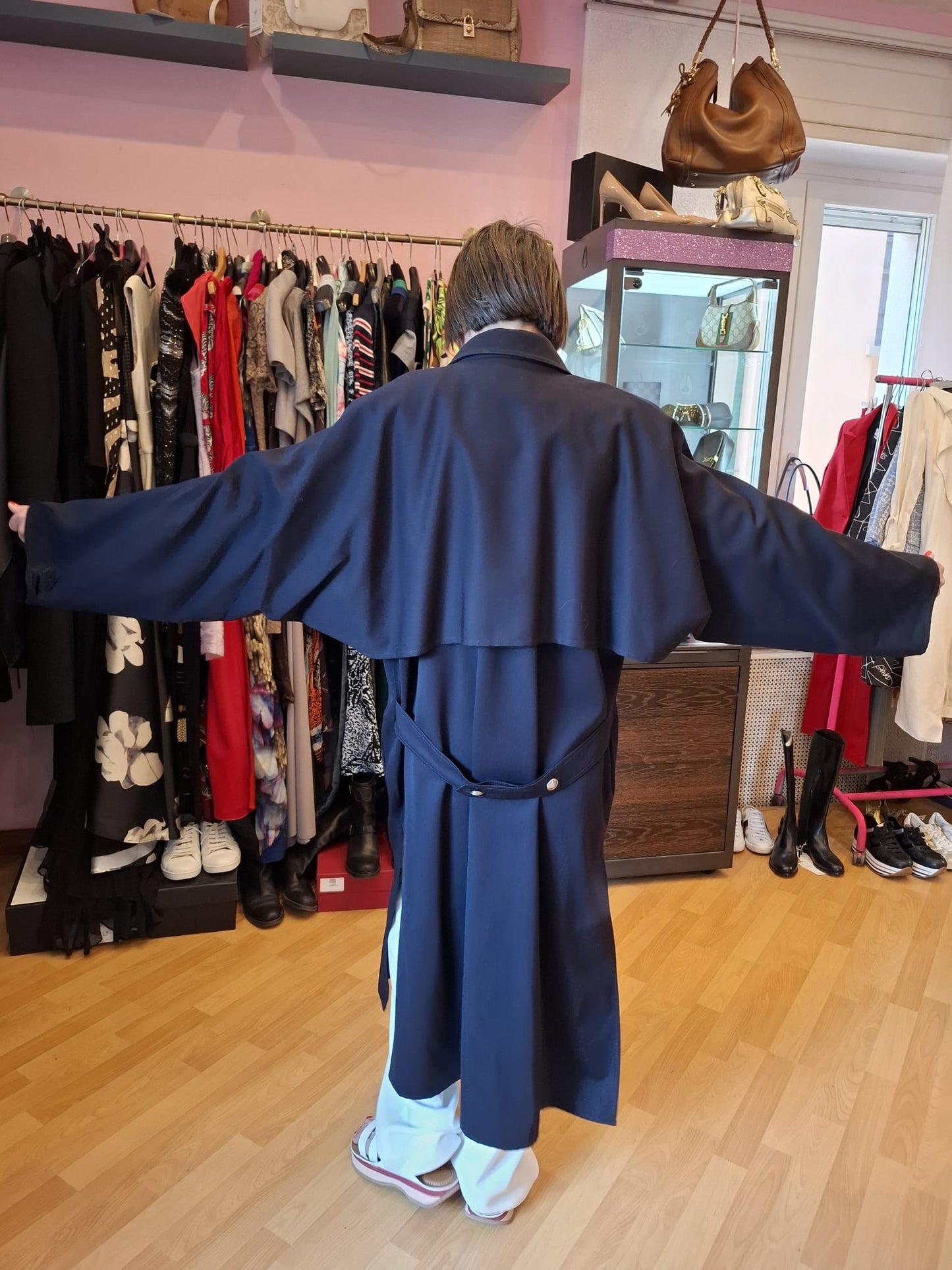 Trench Les Copains vintage tg M over