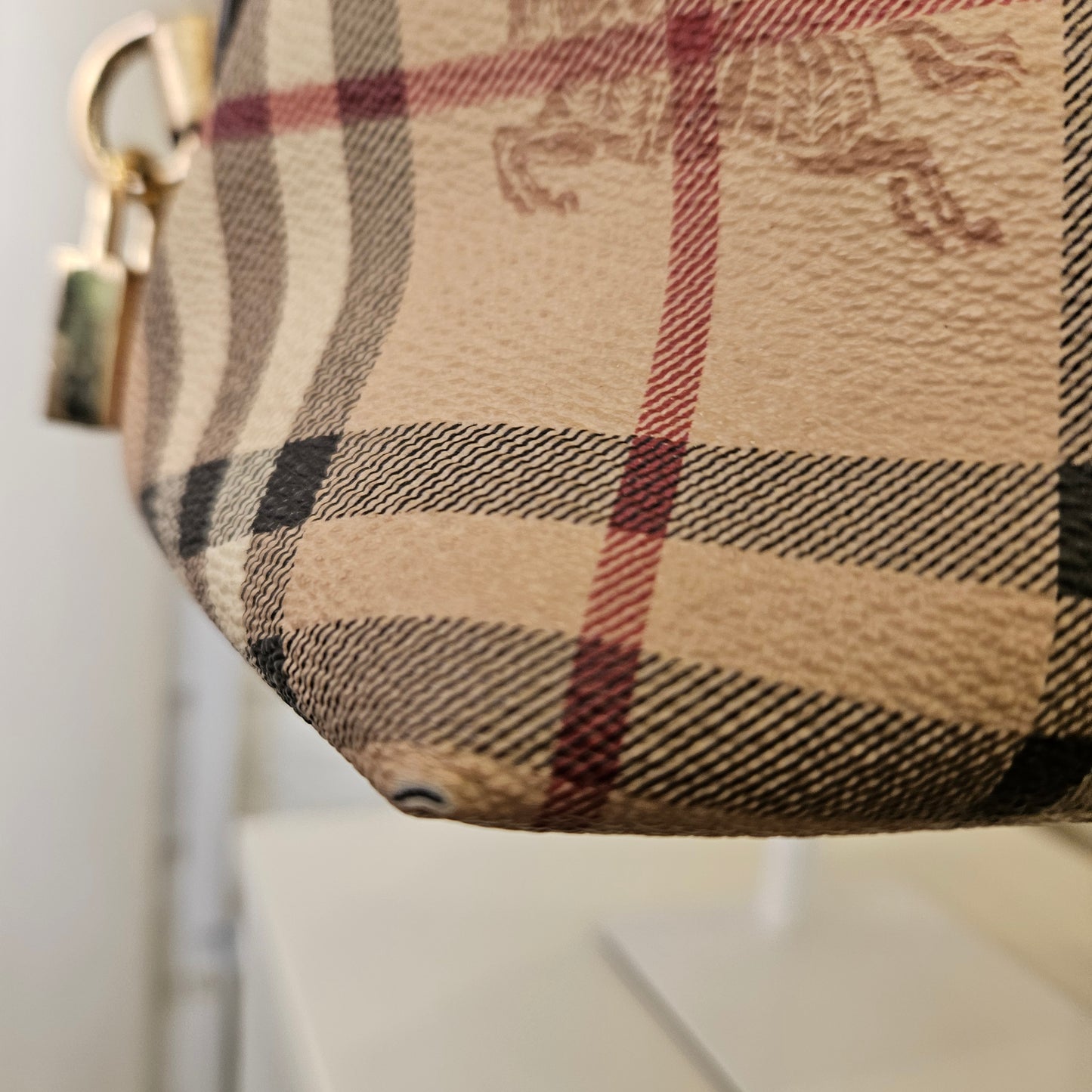 Borsa Burberry Haymarket Check