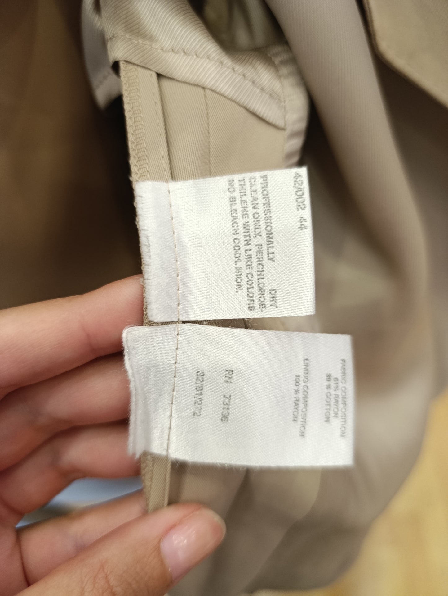 Trench MaxMara tg 44