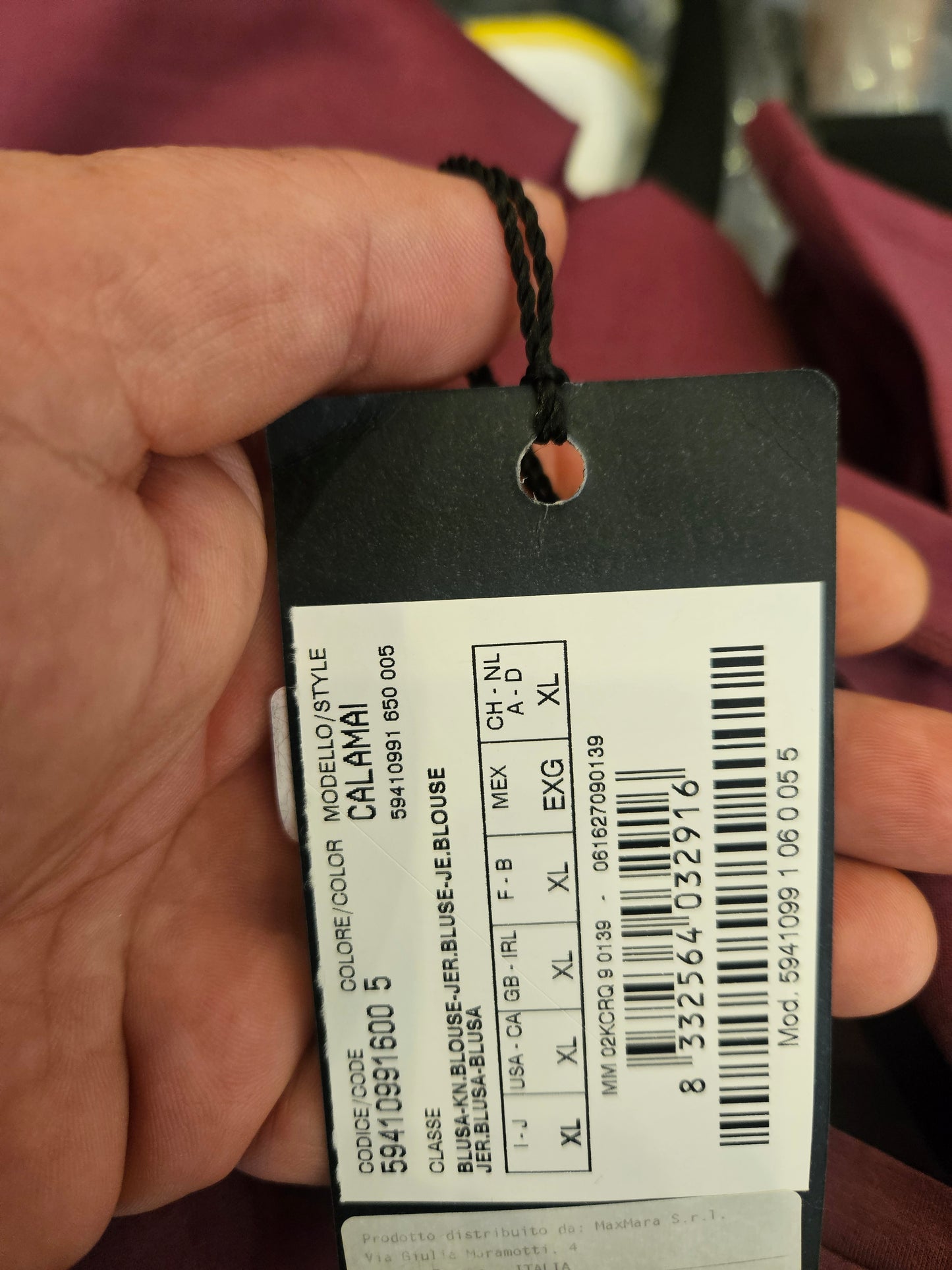 Maglia Maxa Mara tg Xl