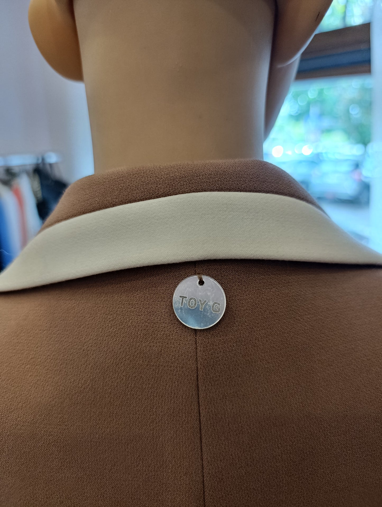 Cappottino beige Toy g tg 40