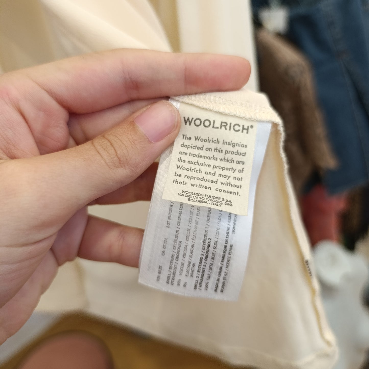 Blusa Woolrich tg L