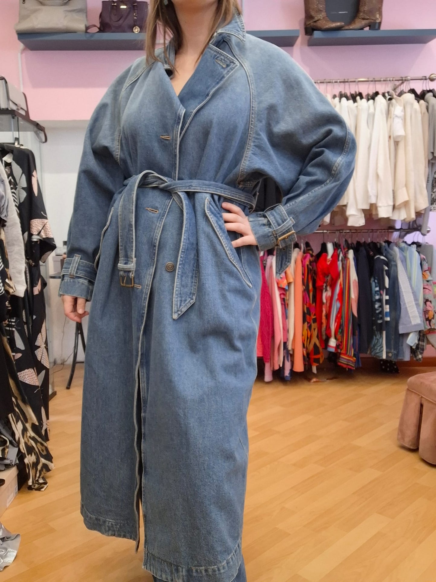 Trench in denim Isabel Marant tg 36fr 40IT