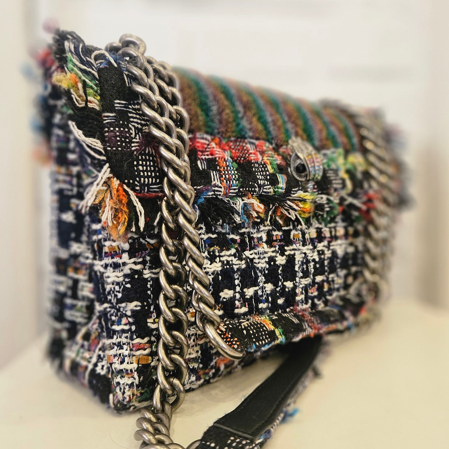 Borsa Kurt Geiger in tweed