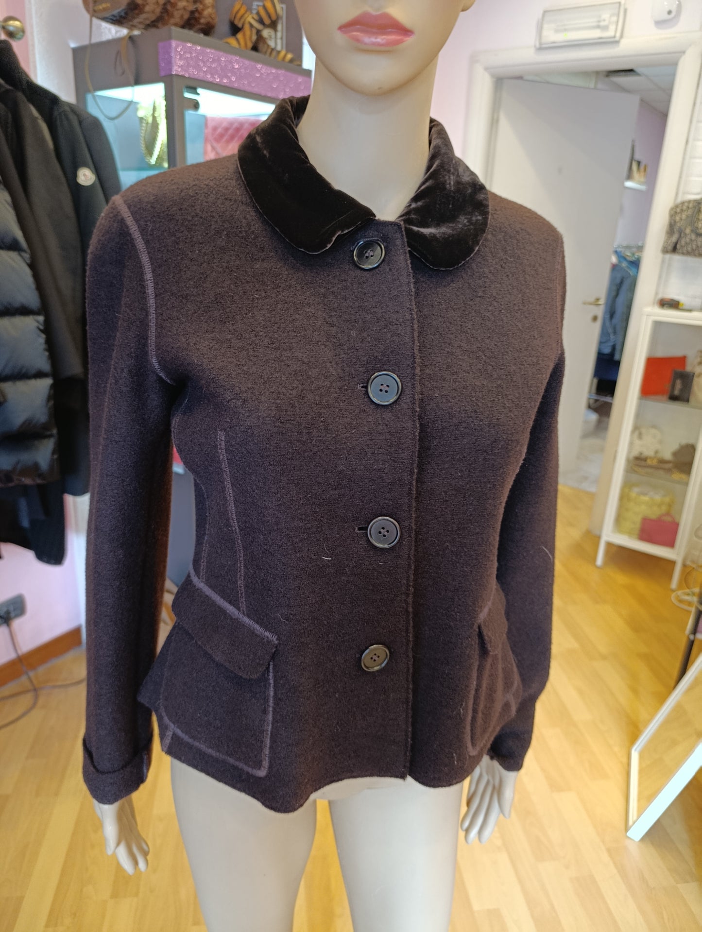 Blazer Aspesi tg 44 cioccolato