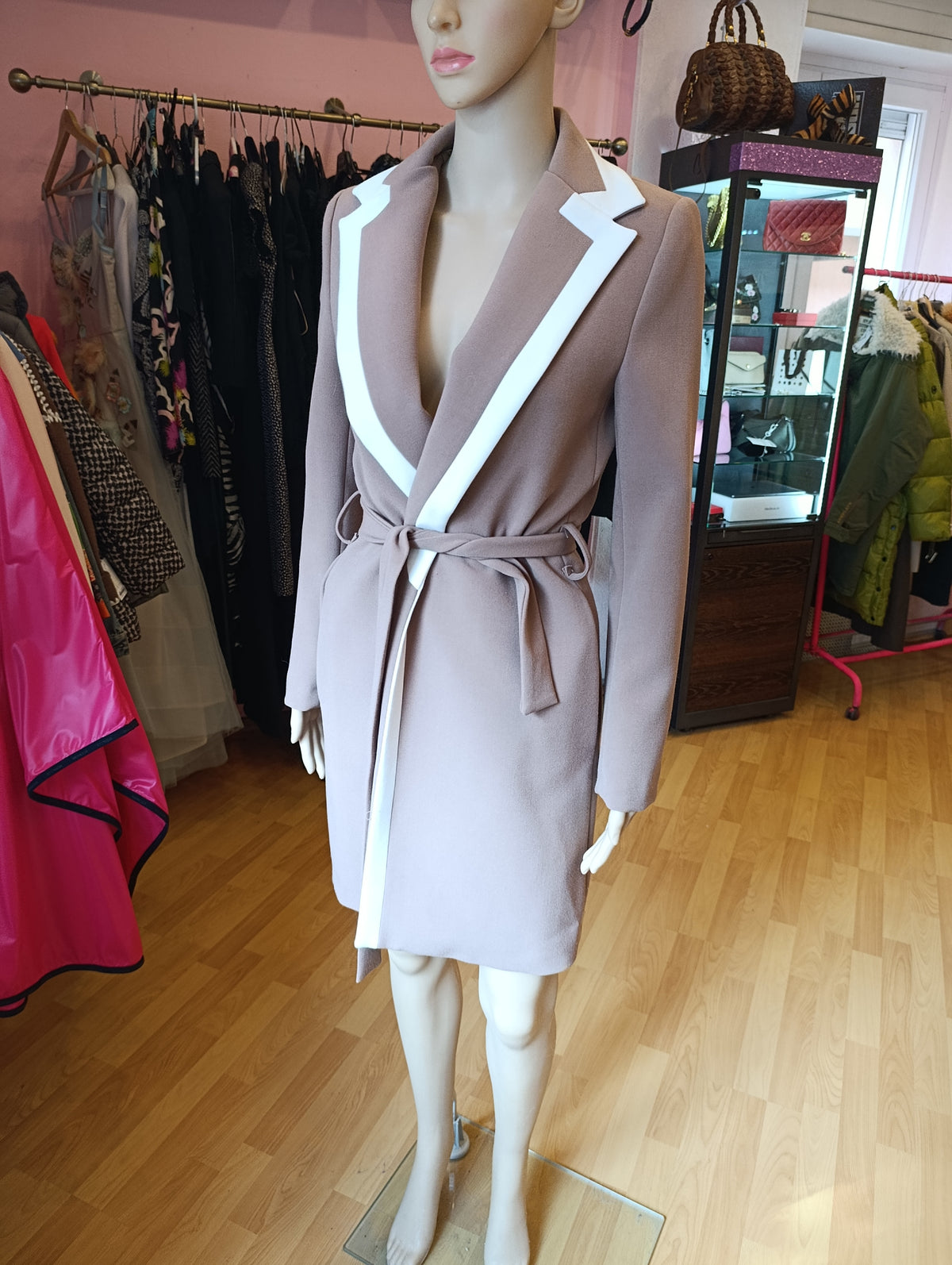 Cappottino beige Toy g tg 40