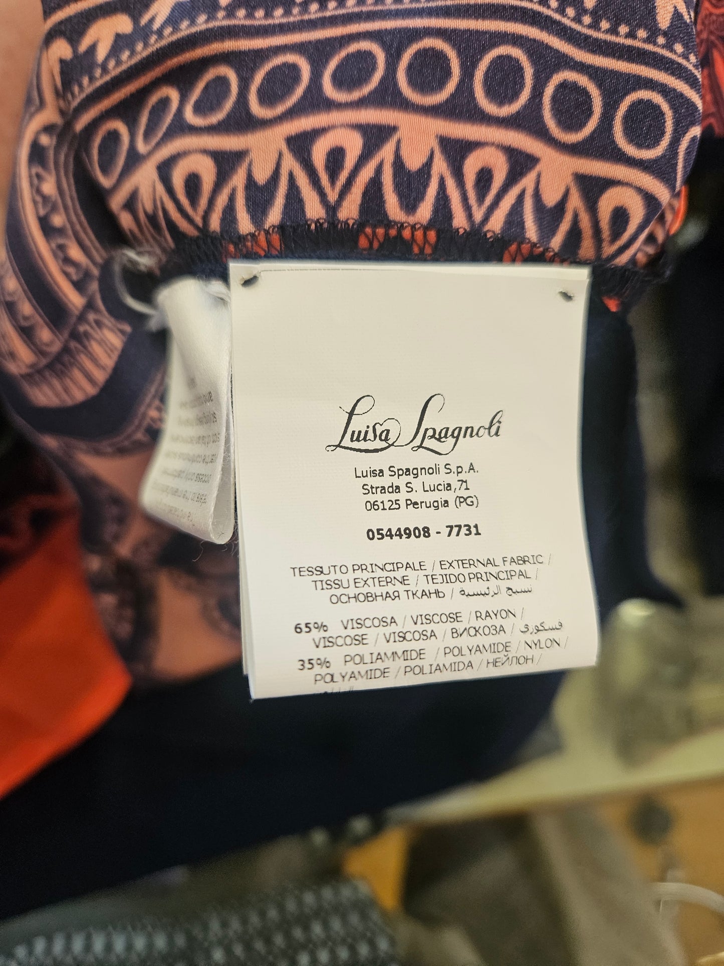 Maglia Spagnoli tg M in seta