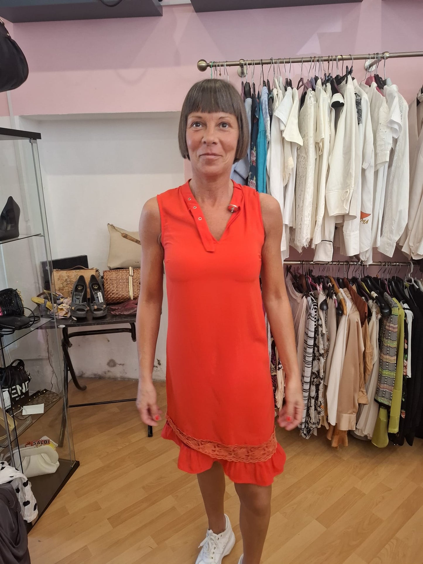 Abito Guess rosso tg s
