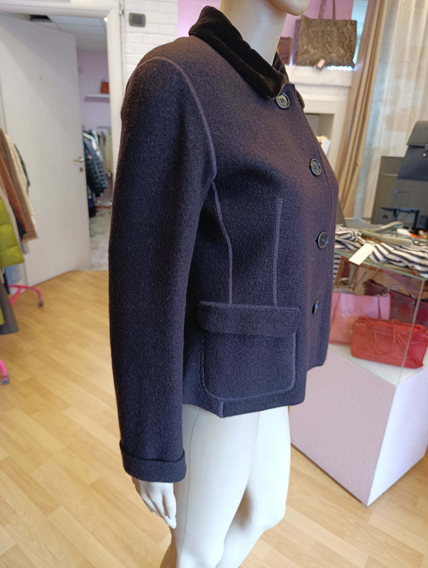 Blazer Aspesi tg 44 cioccolato