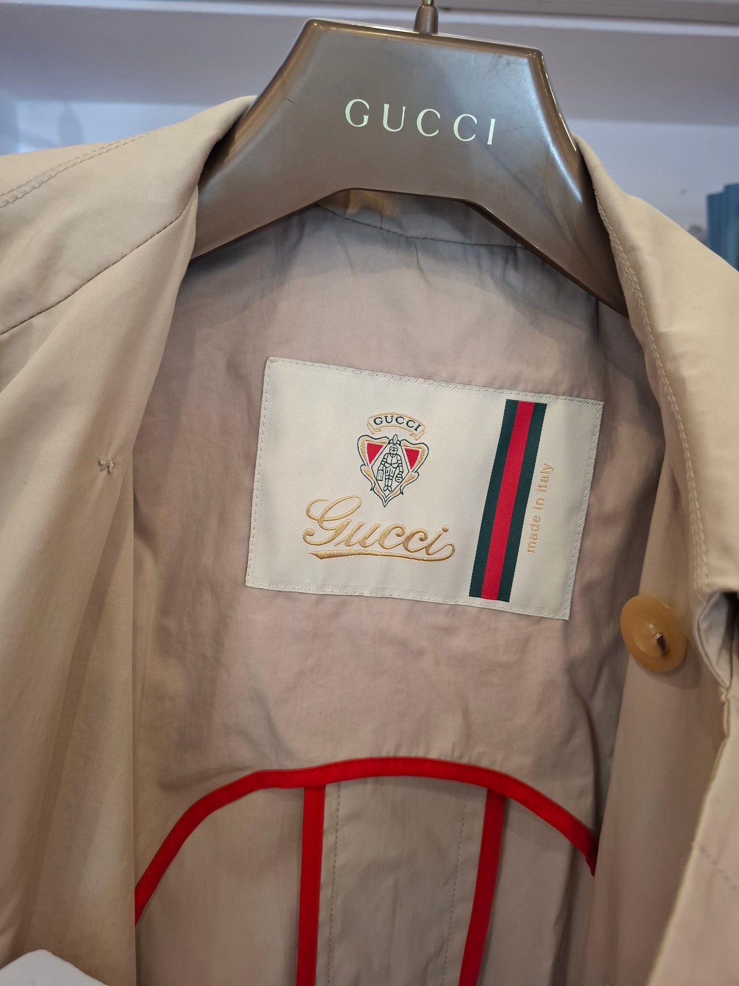 Trench Gucci tg 46 beige