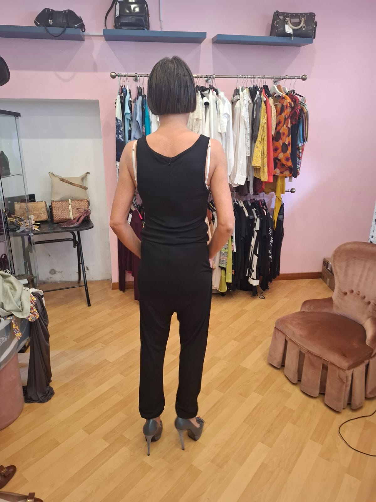 Tuta nera tg 40/42 twinset