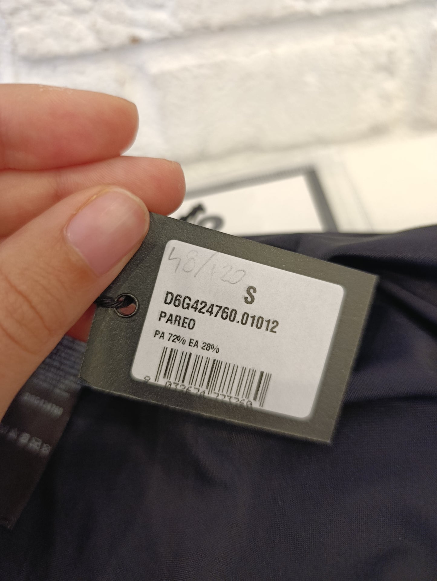 Pareo dsquared2 nuovo con cartellino tg s