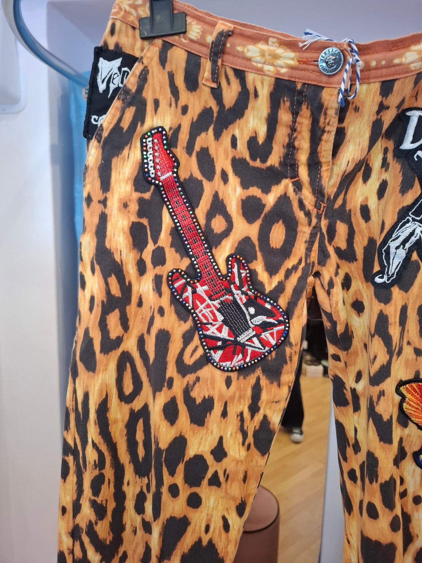 Jeans capri Versace tg 42