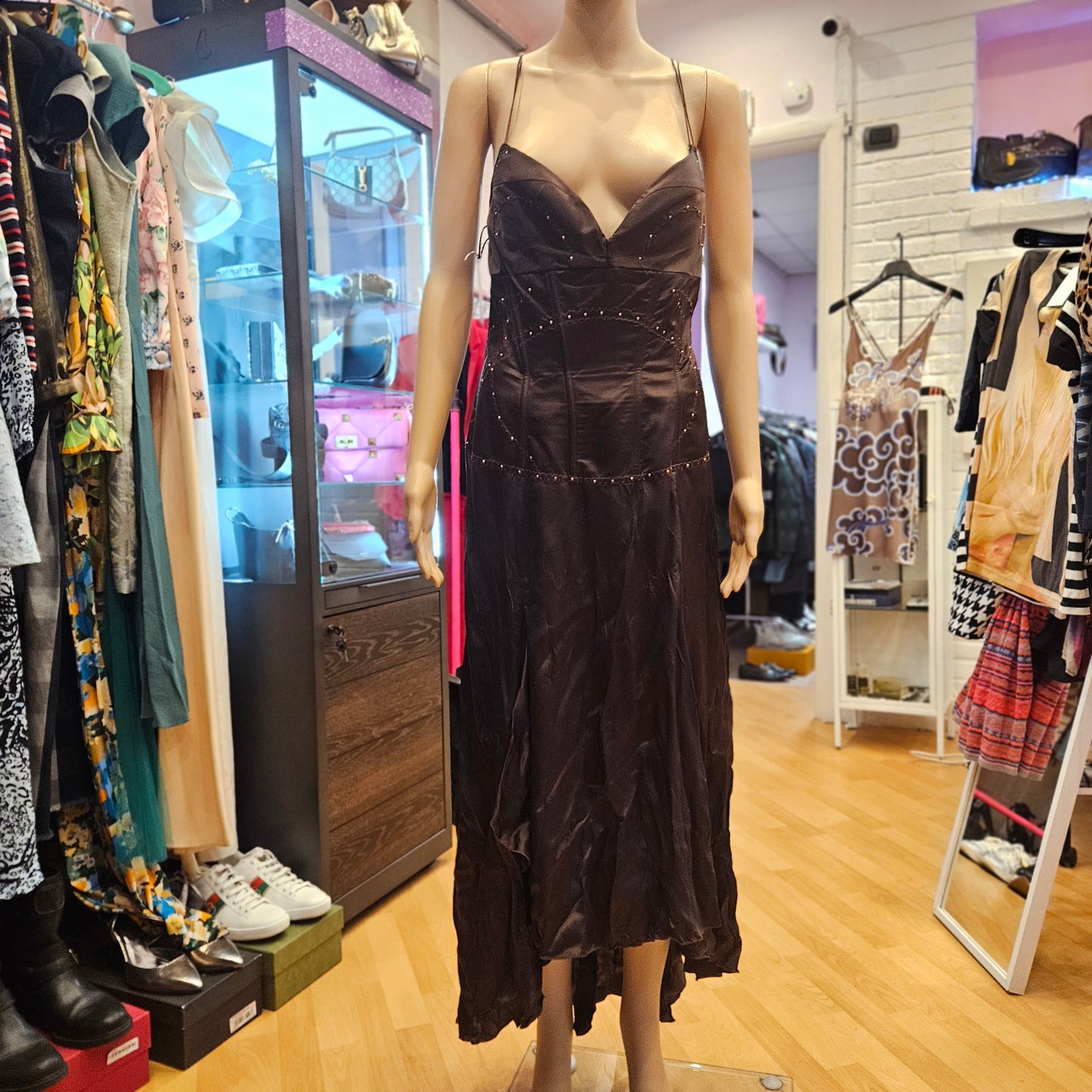 Abito Cavalli tg 46 in seta ridotta