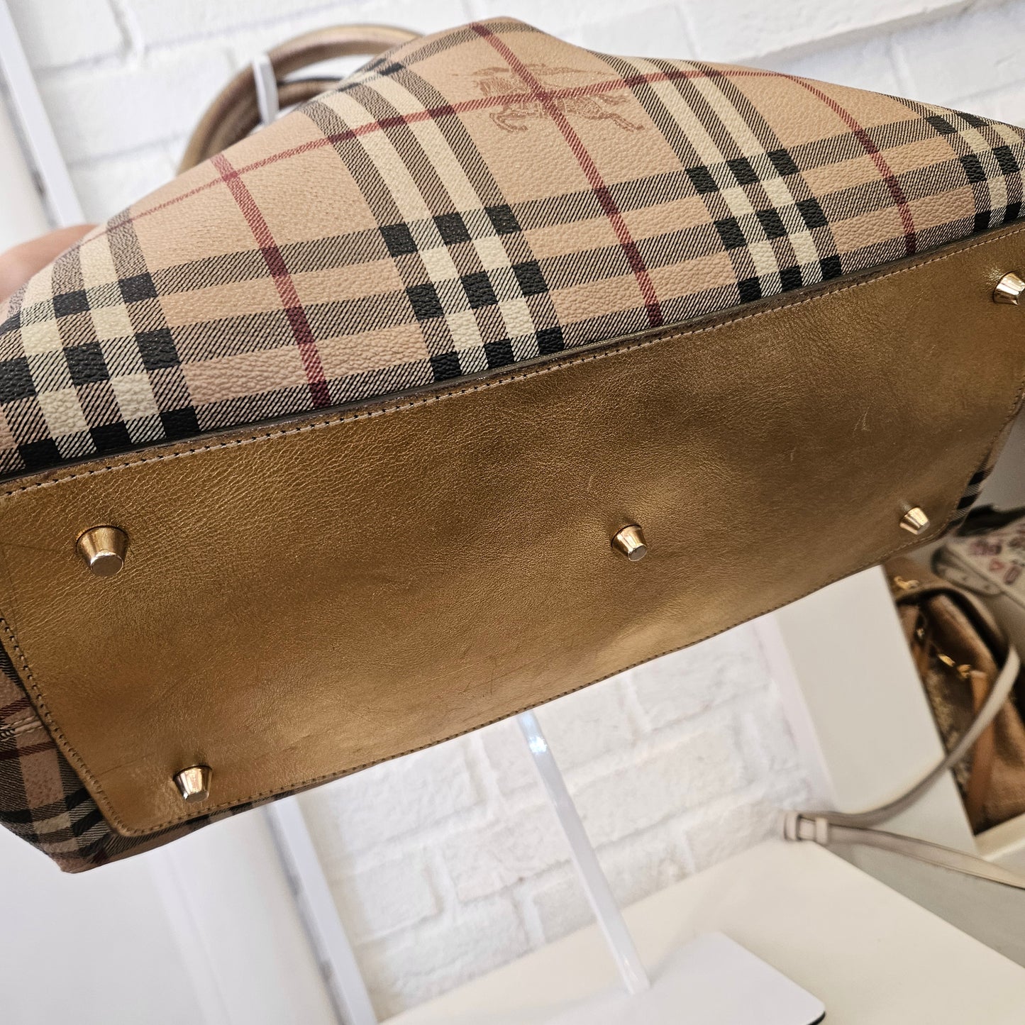 Borsa Burberry Haymarket Check