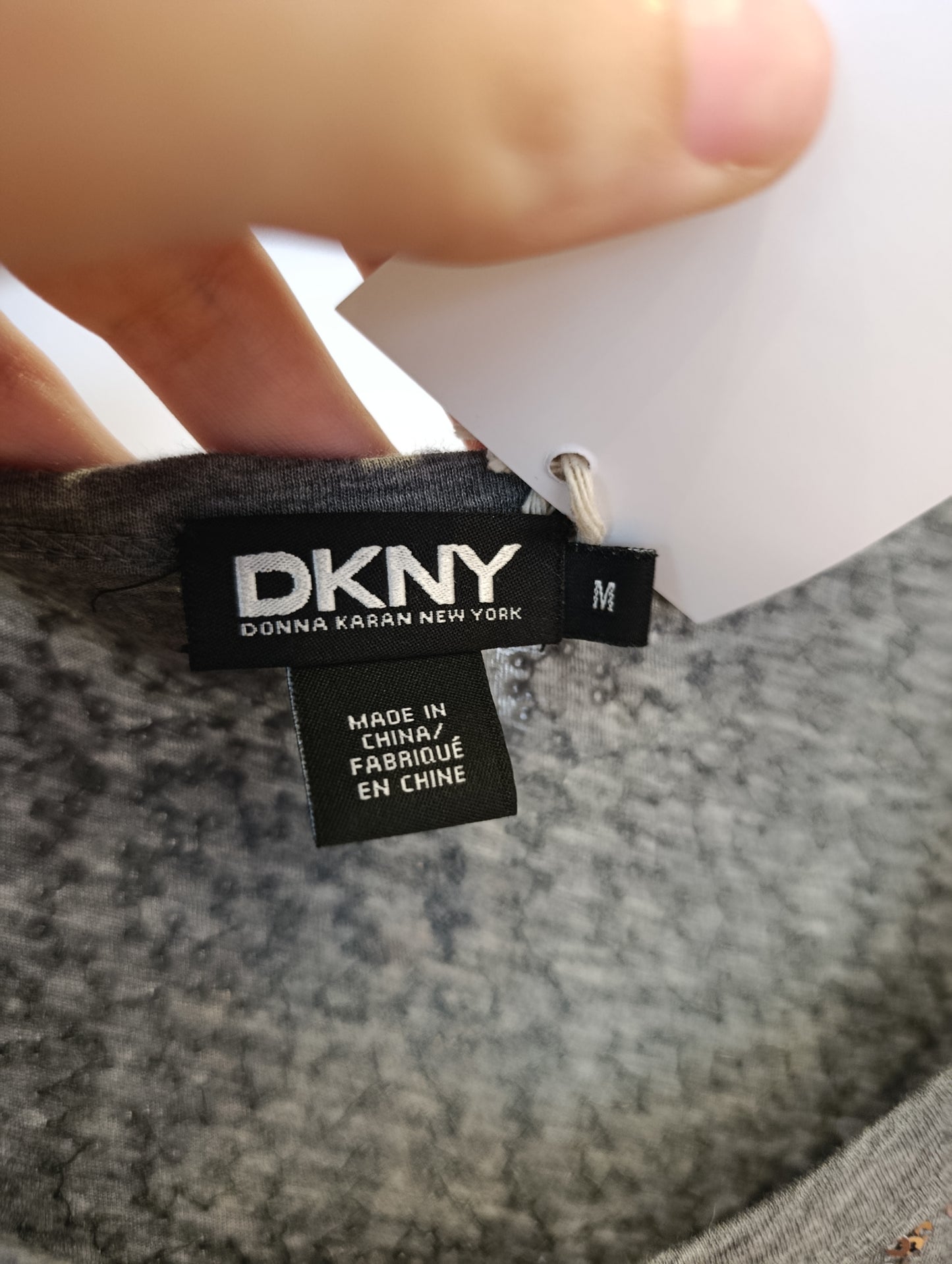 T-shirt DKNY tg M paillettes