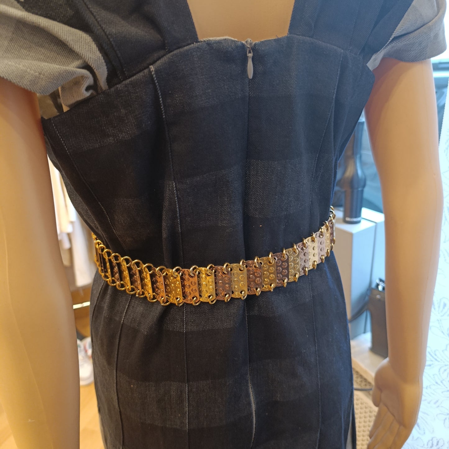 Cintura vintage dorata