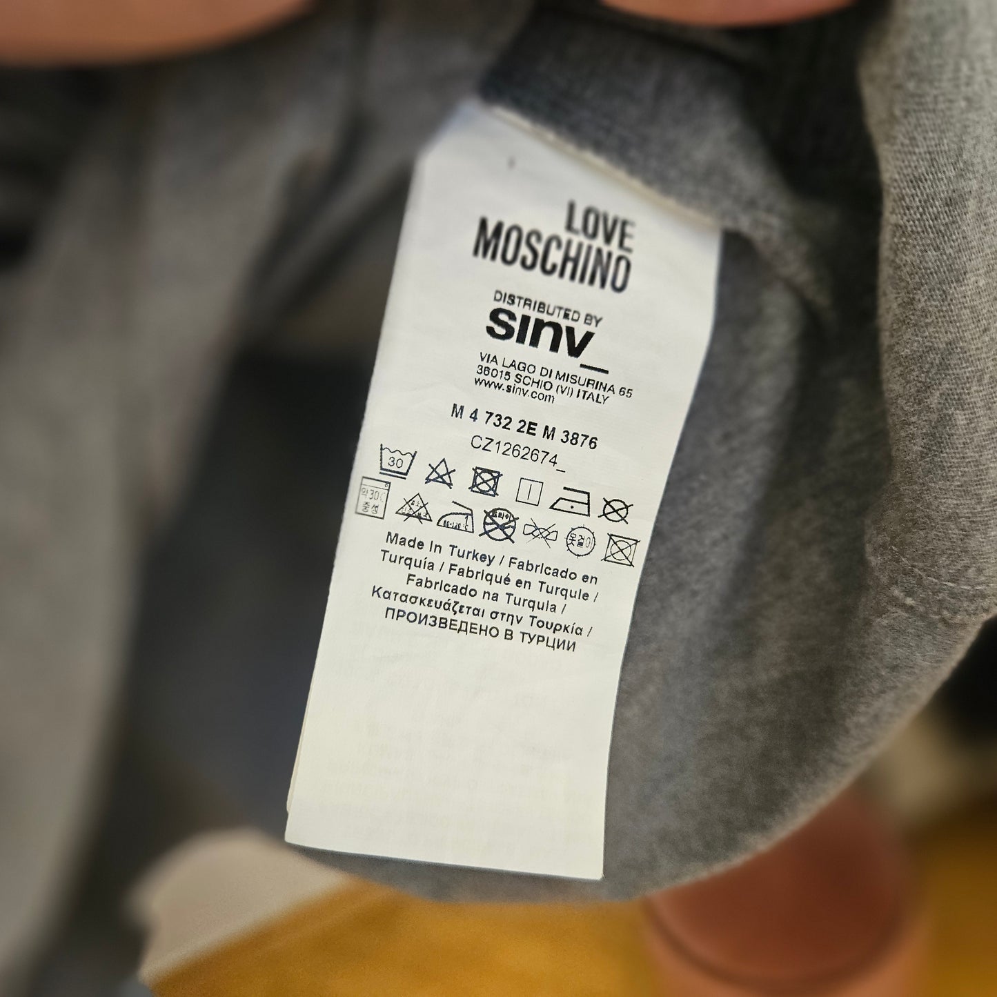 Tshirt Love Moschino tg M uomo