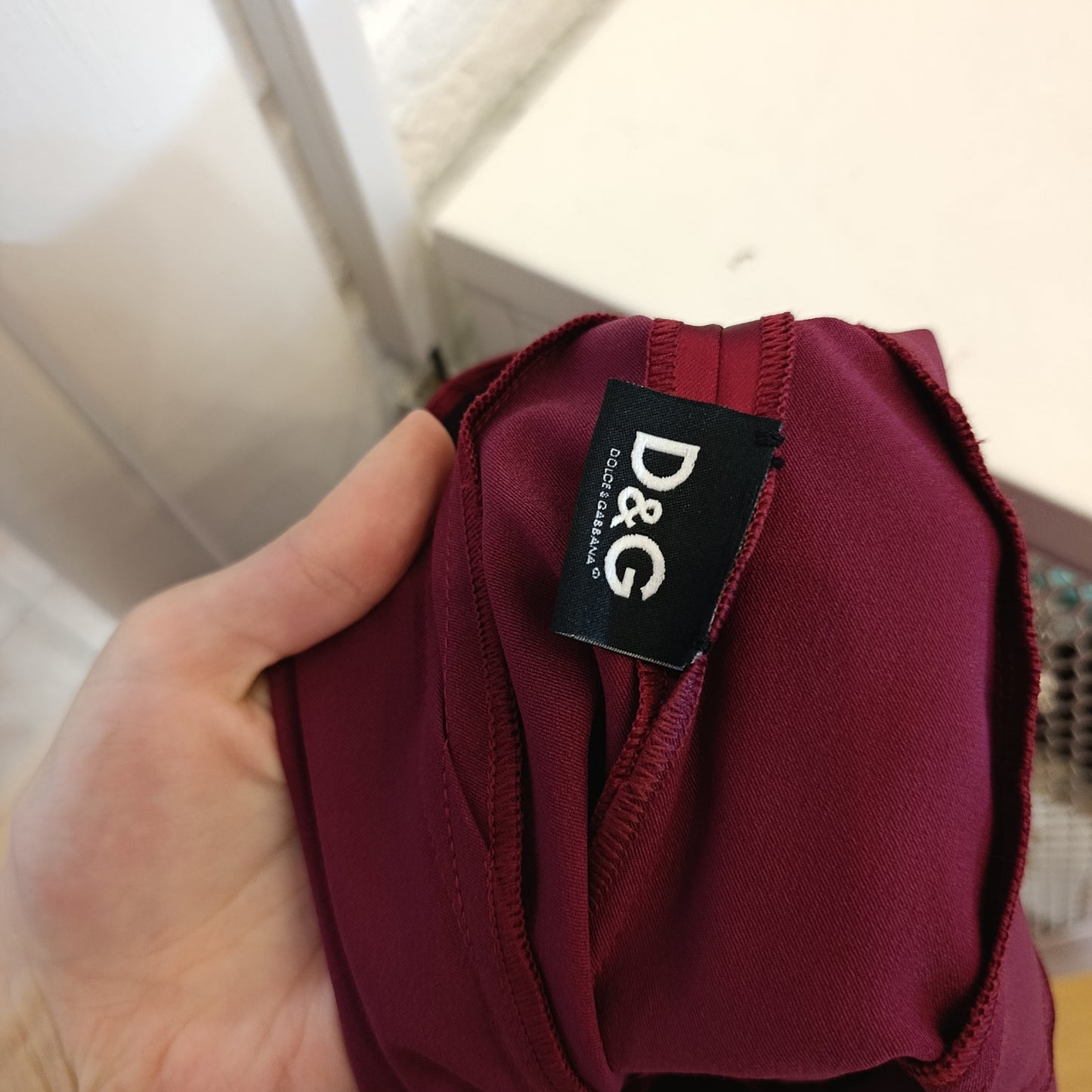 Abito Dolce&Gabbana tg 40 bordeaux