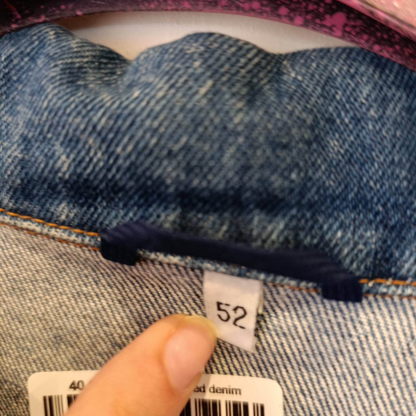 Giacca in denim closed tg 52