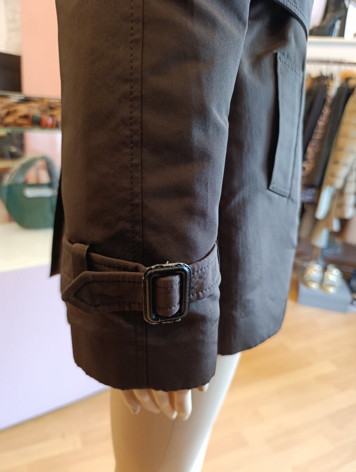 Trench Alberta Ferretti tg 42 marrone