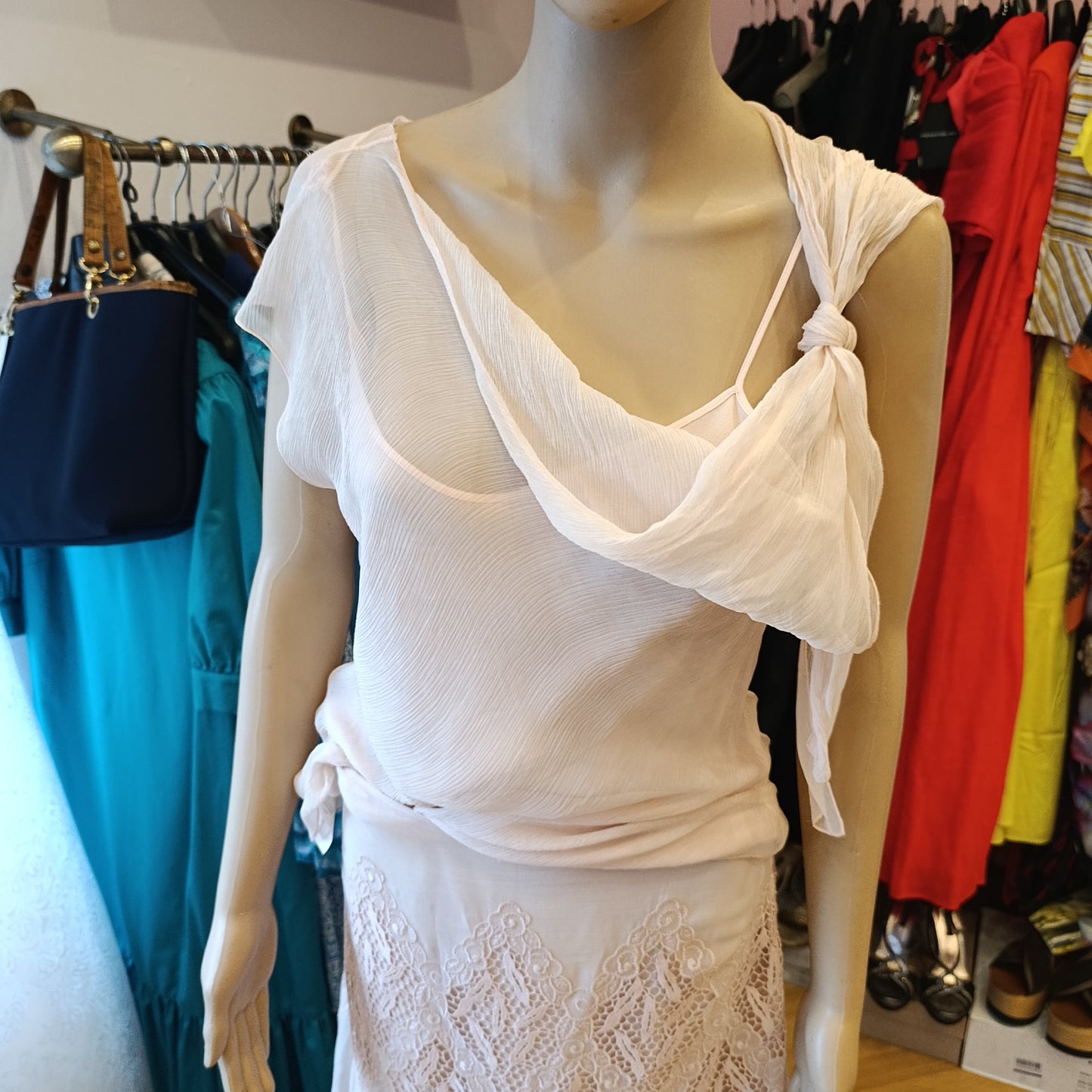 Top la perla rosa tg 42