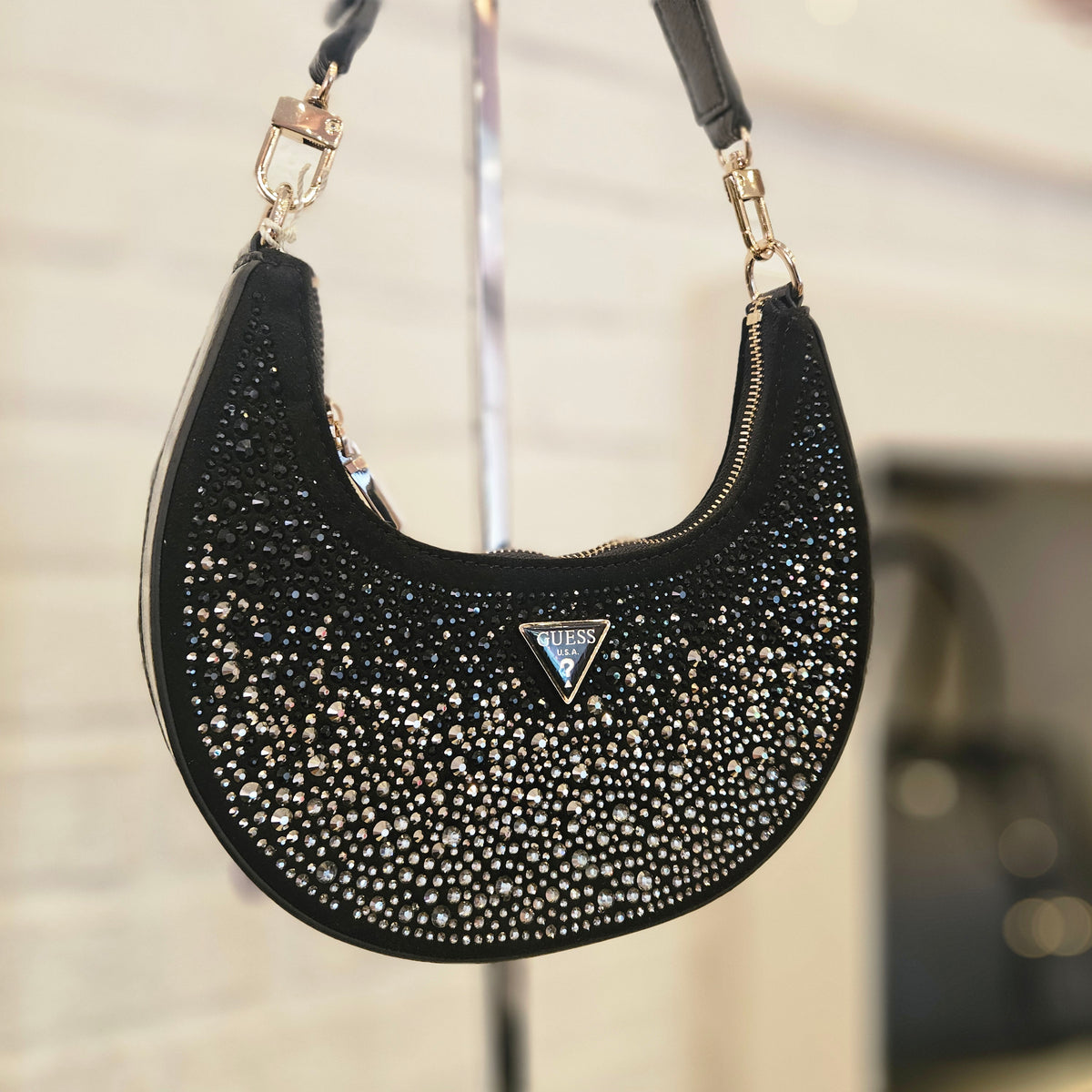 Borsa Guess hobo strass