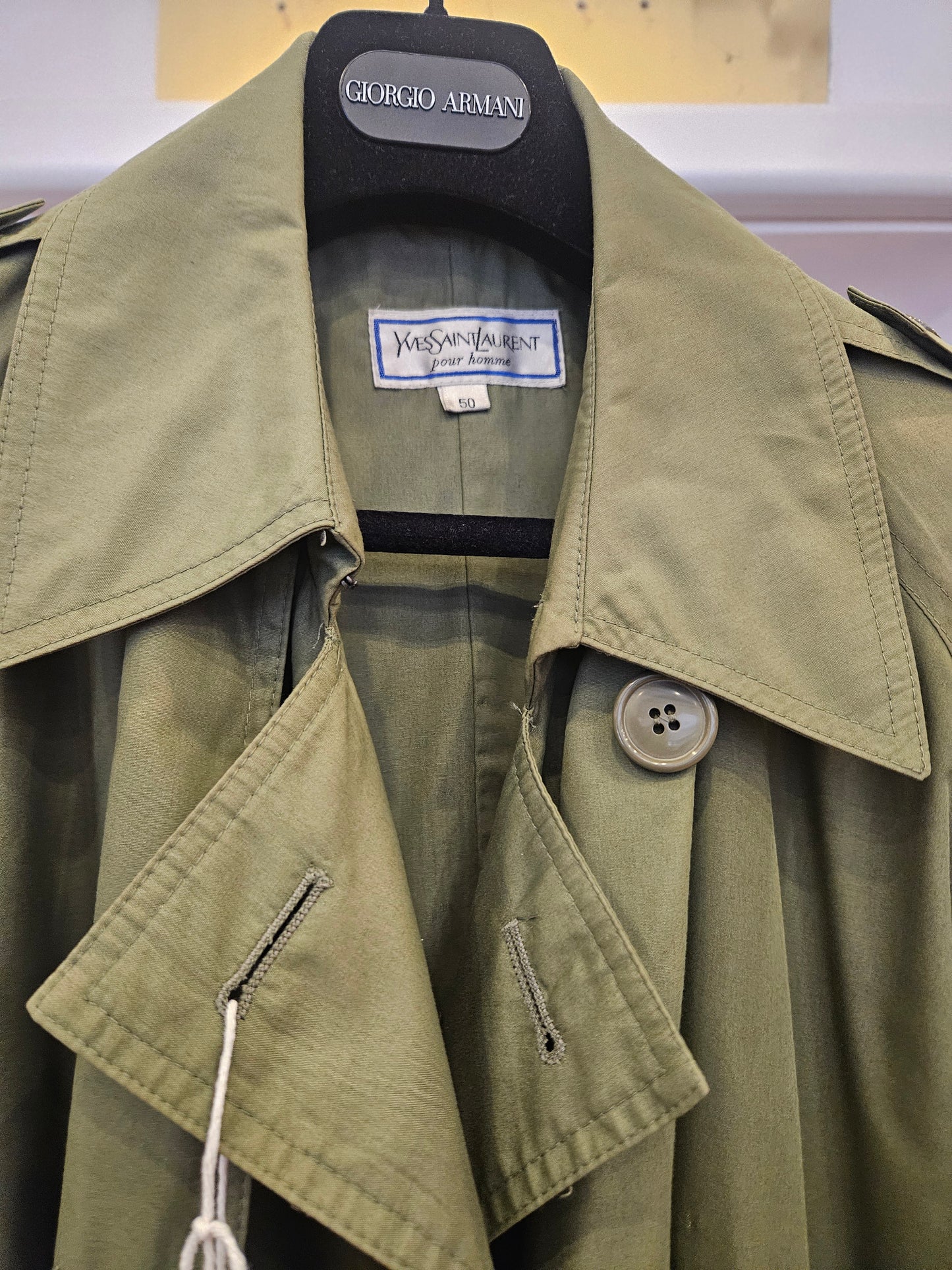 Trench Yves Saint Laurent tg 50