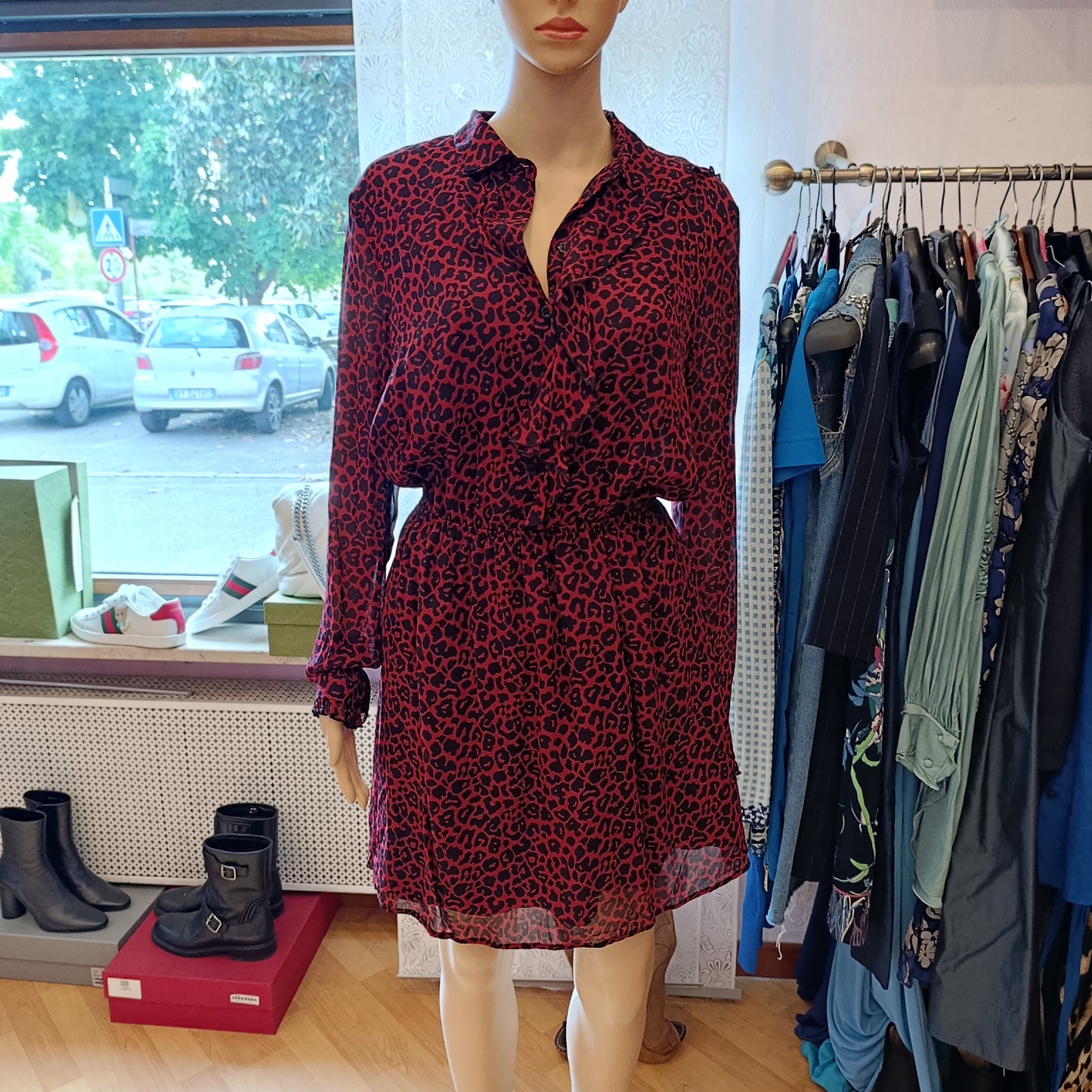 Abito Liu Jo tg 44 leopardato