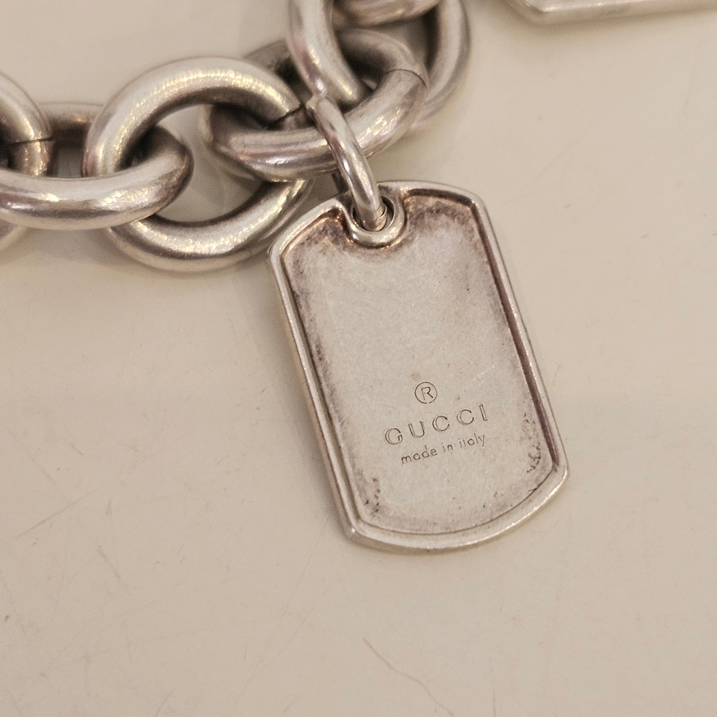 Bracciale Gucci in argento