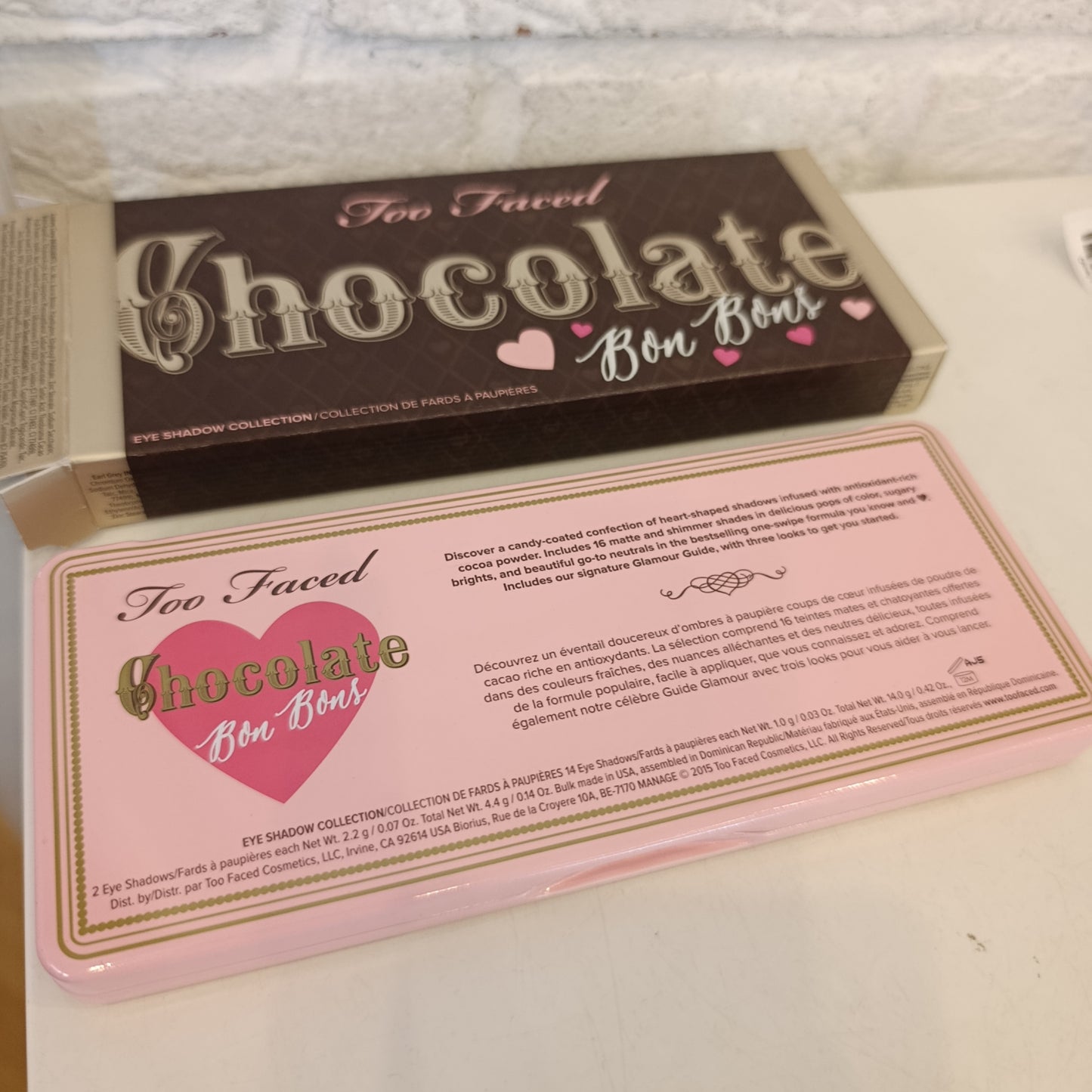 Palette too Faced chocolate bon bon