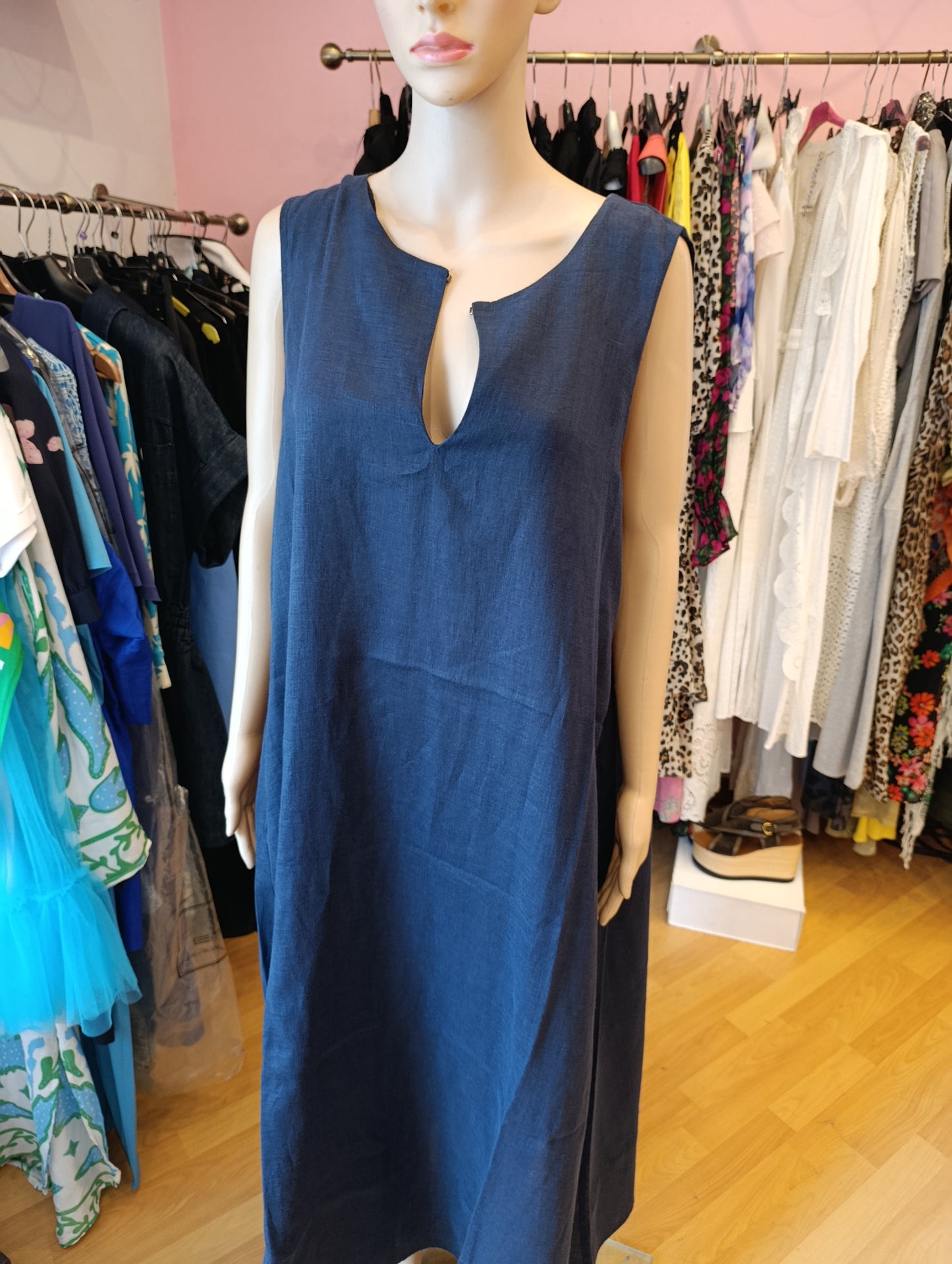 Abito Elena Mirò tg 50 blu