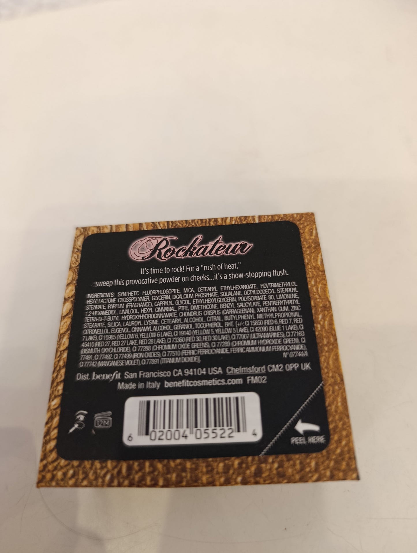Blush benefit rockateur
